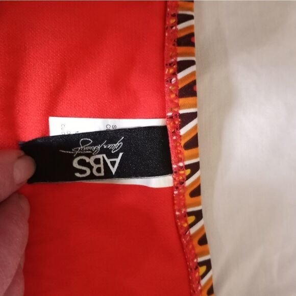 ABS 2 Pieces Classic Bikini 8 Padded Stripwire Top 6 Mlticlrd Beades Decorated - Picture 6 of 11